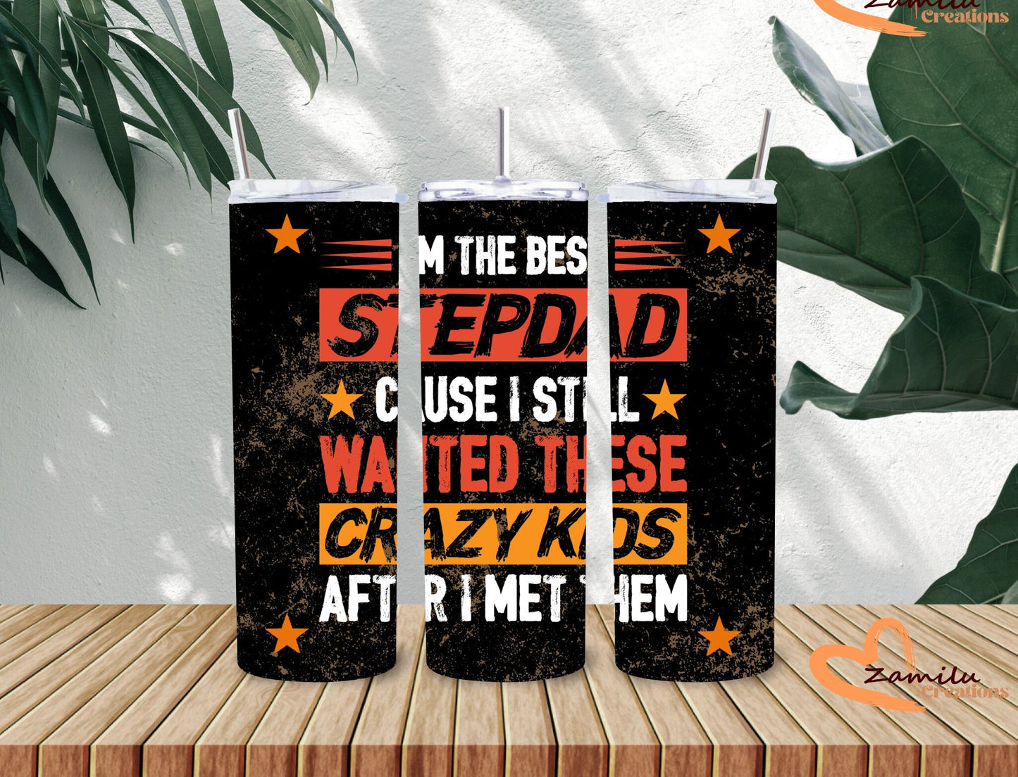 20 oz Father's day the best stepdad