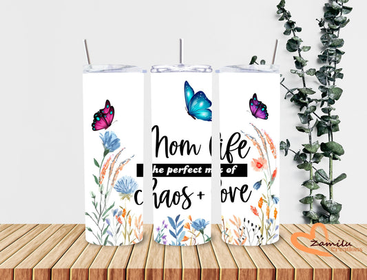 Mom's Life!!! 20 Oz Tumbler