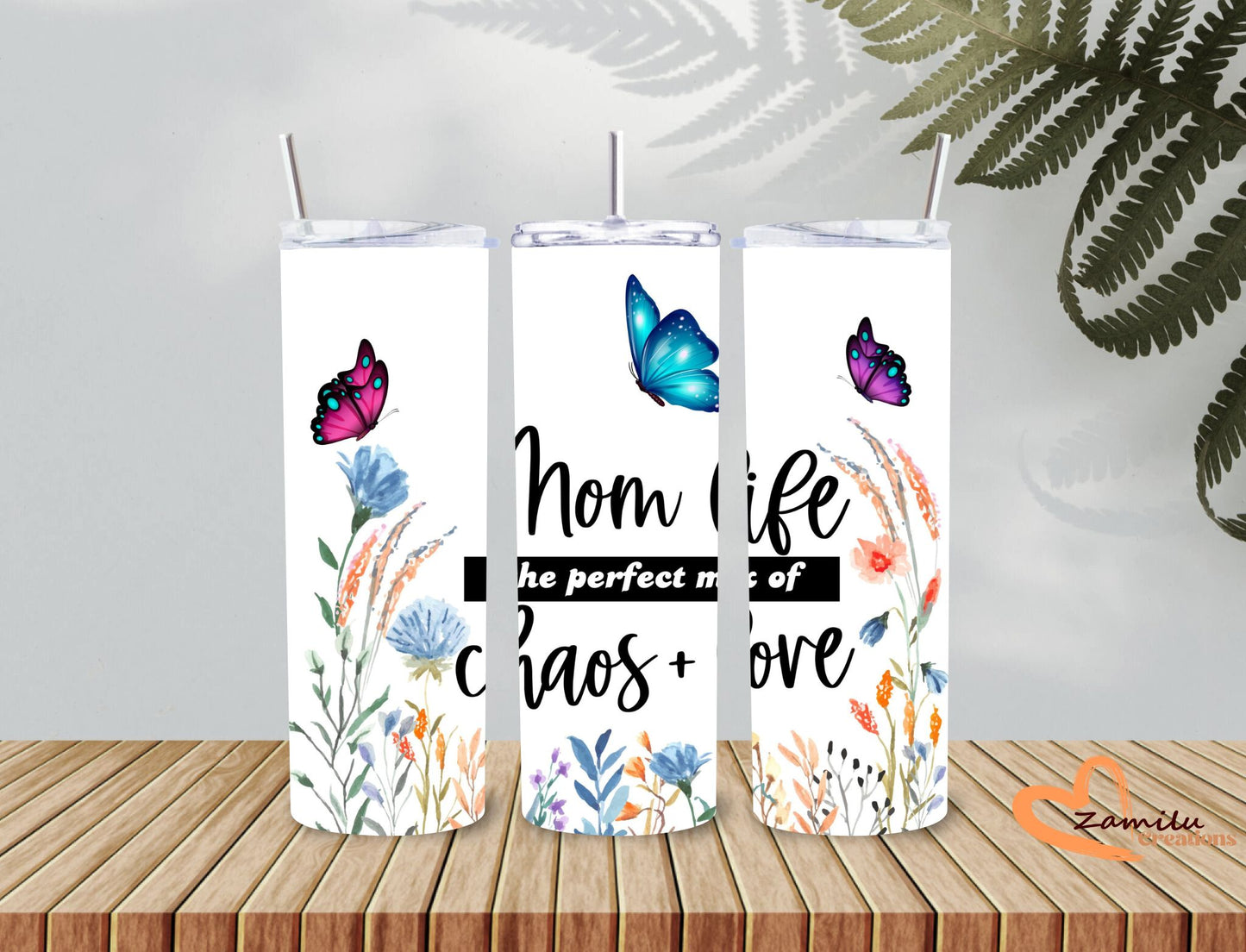Mom's Life!!! 20 Oz Tumbler