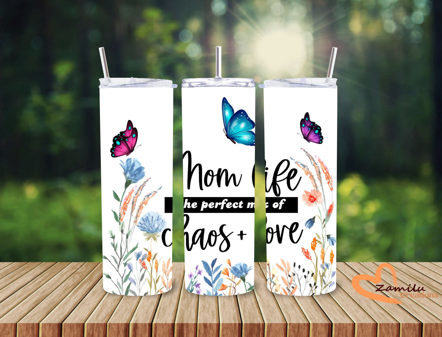 Mom's Life!!! 20 Oz Tumbler