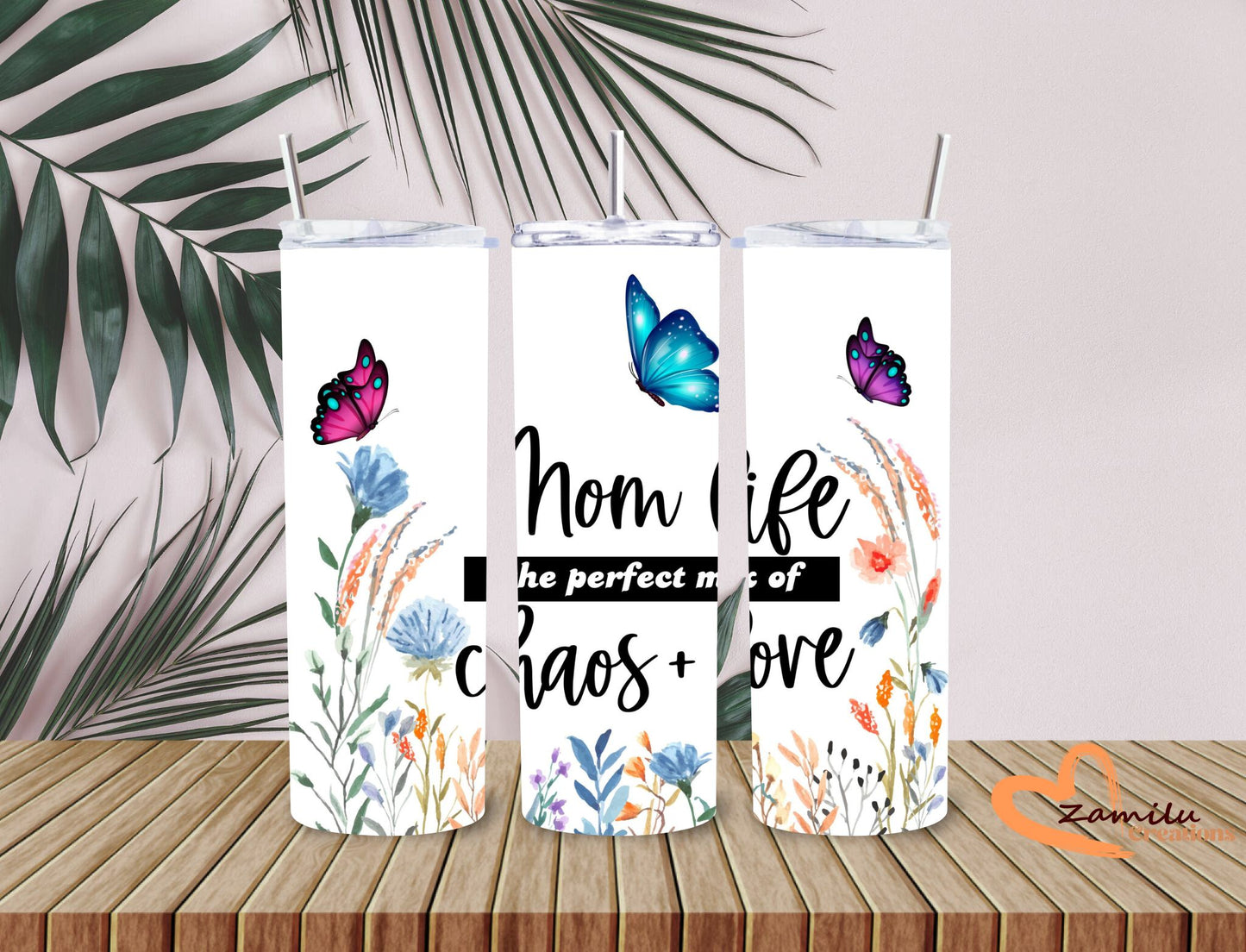 Mom's Life!!! 20 Oz Tumbler