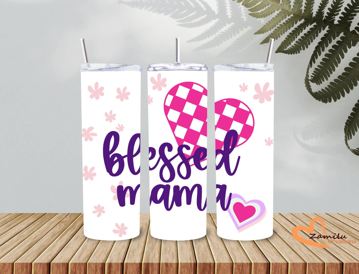 Blessed mama! 20 oz Tumbler