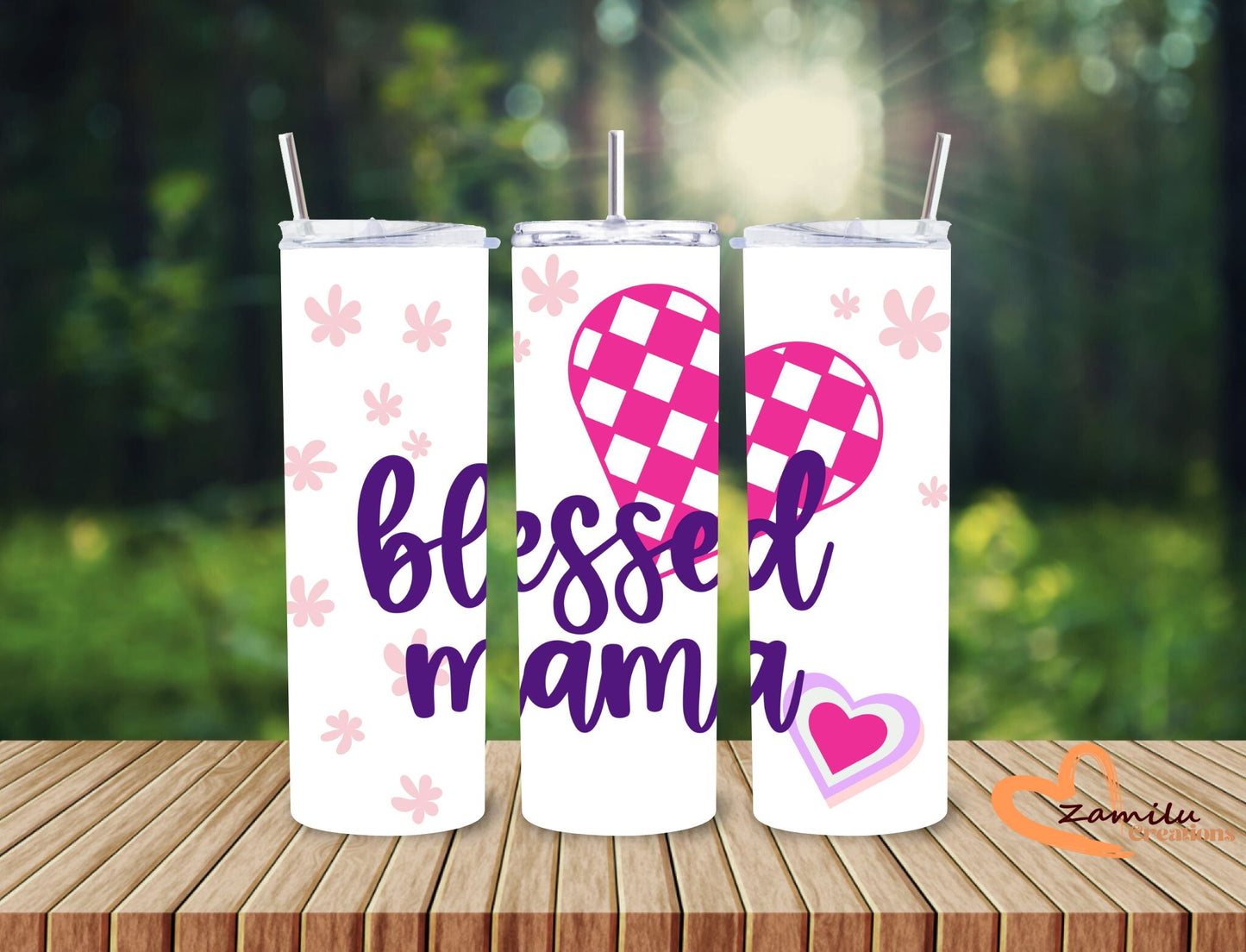 Blessed mama! 20 oz Tumbler