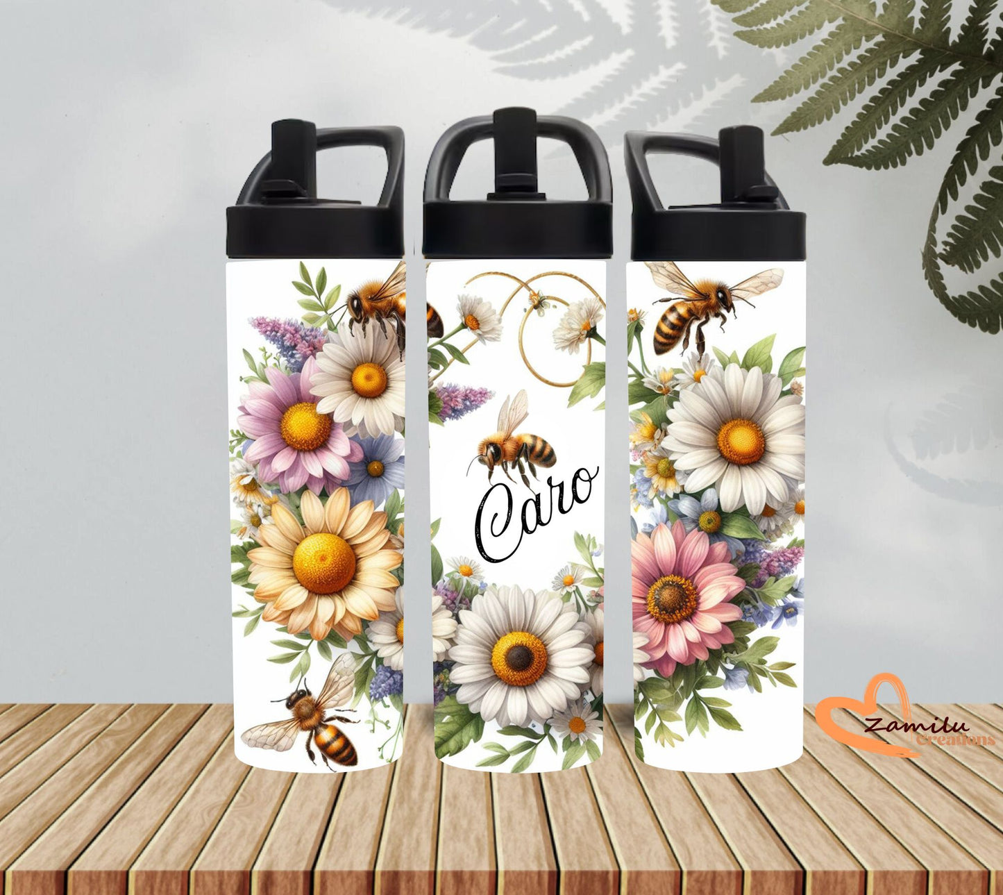 Bee & Bloom Tumbler β 20 Oz Vibrant Floral Design ππΈ