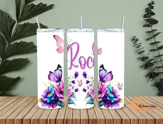 Beautiful 20 oz Personalized Tumbler