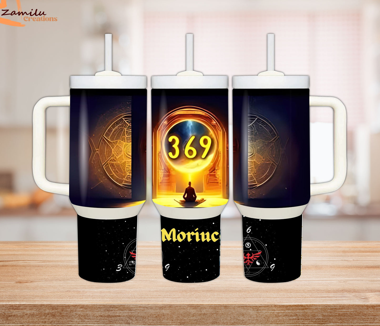 369 Manifestation Mug – Your Personalized Spiritual Companion! custom tumblers