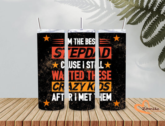 20 oz Father's day the best stepdad