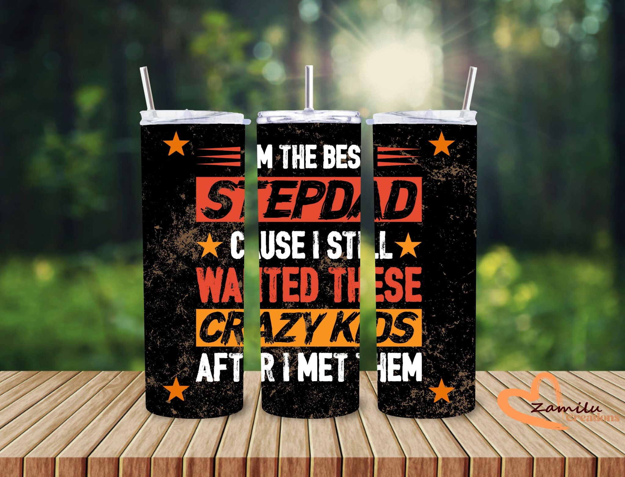 20 oz Father's day the best stepdad