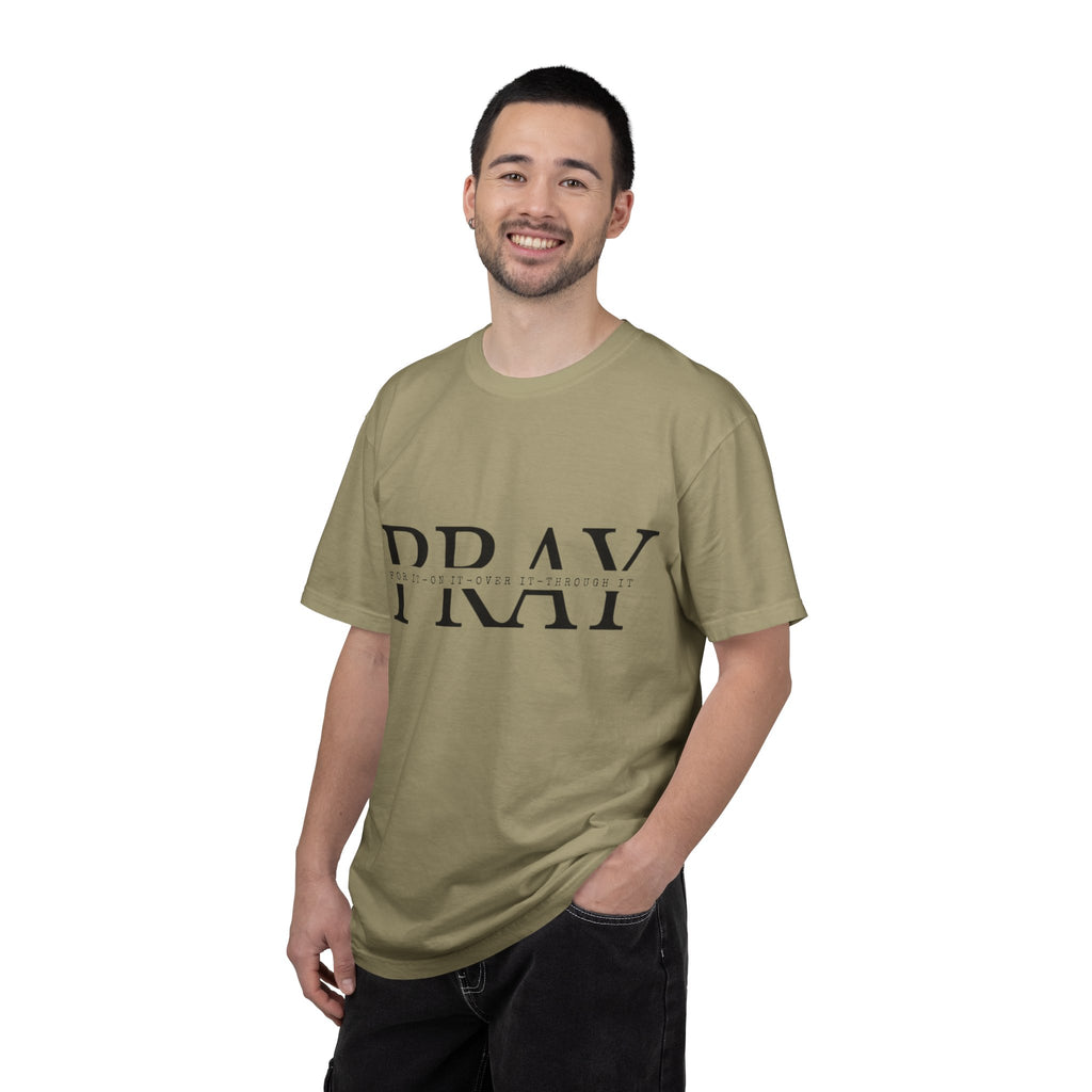 PRAY Christian Faith T-Shirt – Inspirational Religious Shirt, Faith Based Graphic Tee