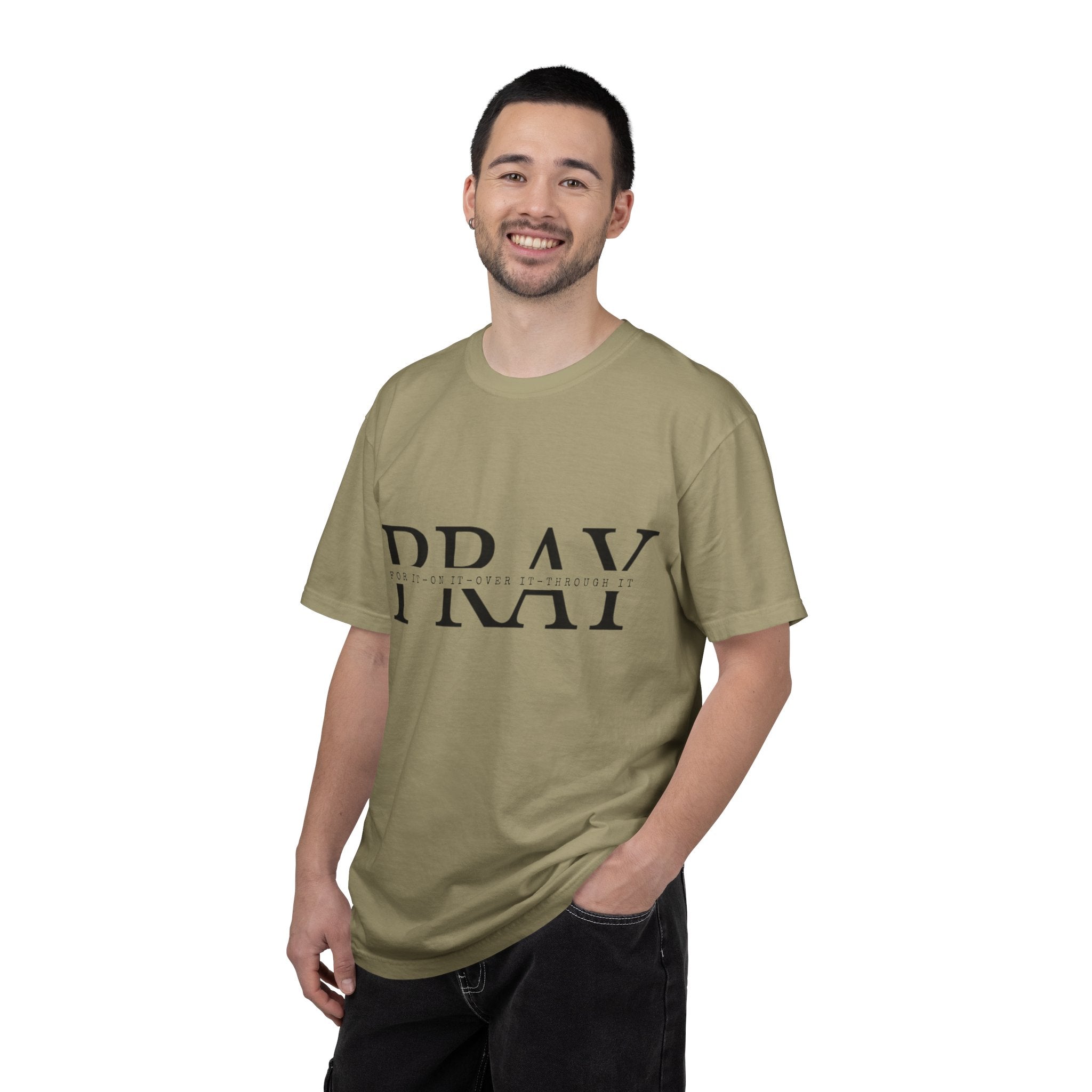 PRAY Christian Faith T-Shirt – Inspirational Religious Shirt, Faith Based Graphic Tee