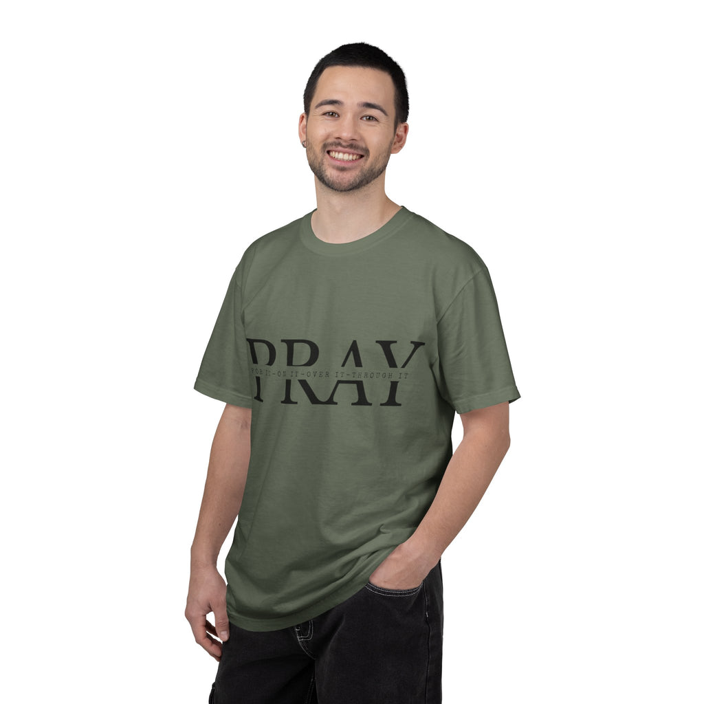 PRAY Christian Faith T-Shirt – Inspirational Religious Shirt, Faith Based Graphic Tee