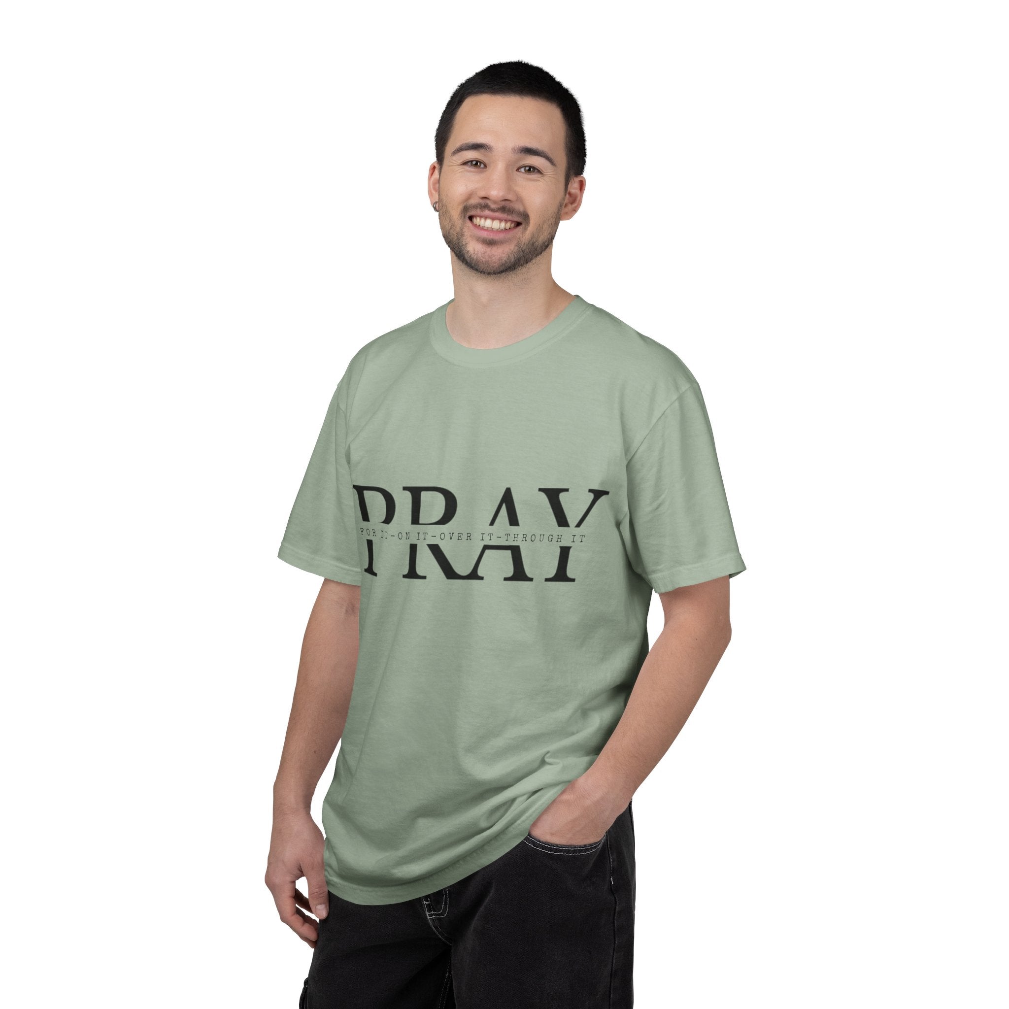 PRAY Christian Faith T-Shirt – Inspirational Religious Shirt, Faith Based Graphic Tee