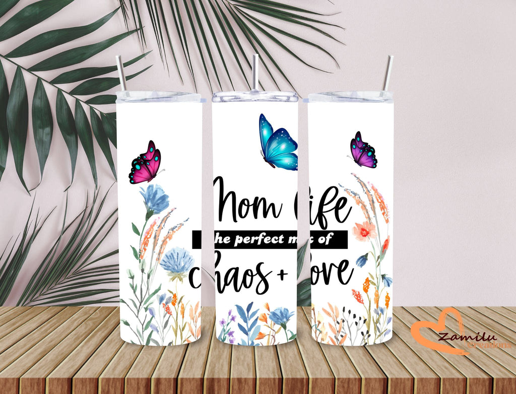 Mom's Life!!! 20 Oz Tumbler
