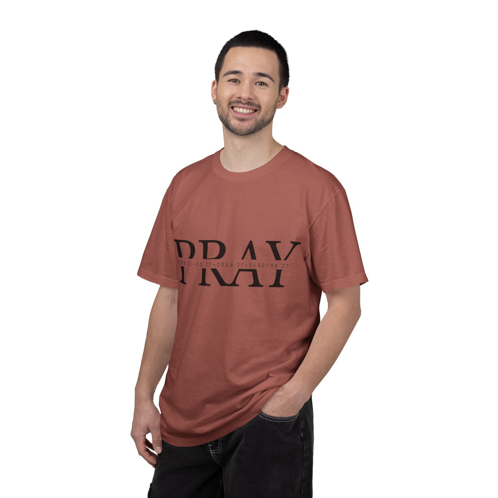 PRAY Christian Faith T-Shirt – Inspirational Religious Shirt, Faith Based Graphic Tee