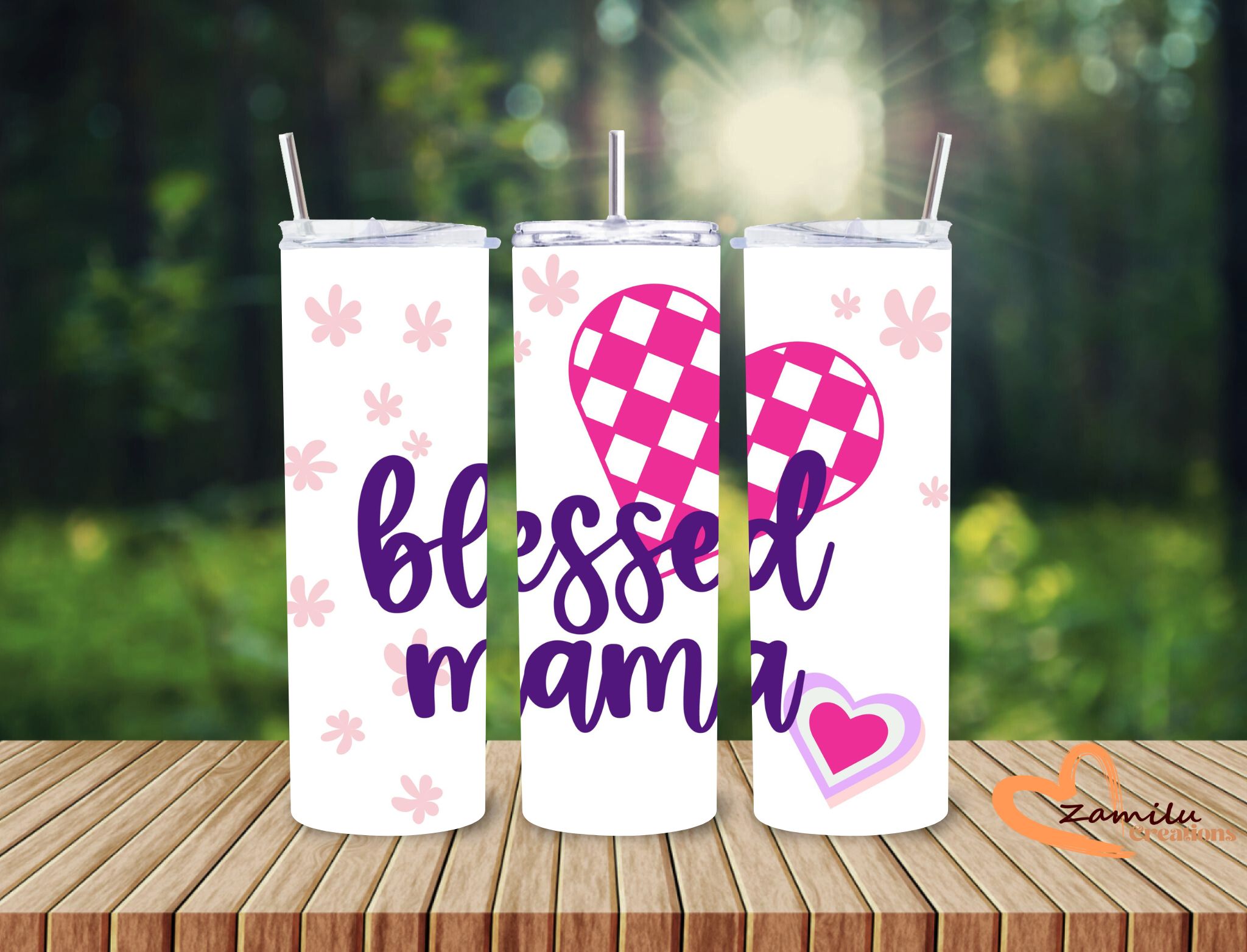 Blessed mama! 20 oz Tumbler
