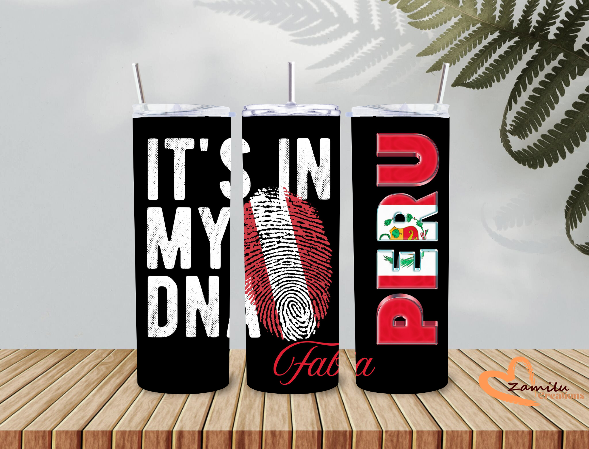 Peru Tumbler 20 Oz | Personalized Peru Gift | Peruvian Culture Travel Cup | Machu Picchu Coffee Tumbler | Peru Heritage Stainless Steel Mug