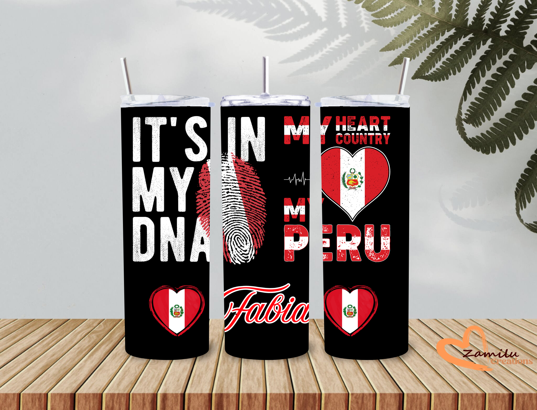 Peru Tumbler 20 Oz | Personalized Peru Gift | Peruvian Culture Travel Cup | Machu Picchu Coffee Tumbler | Peru Heritage Stainless Steel Mug