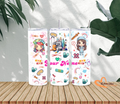 Personalized Nurse Tumbler 20oz | Custom Name Medical Cup | Cute Nurse Gift | RN CNA Healthcare Worker Gift | Pink Medical Theme Tumbler