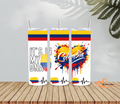 Colombia Tumbler 20oz – Colombian Pride Gift, It’s In My DNA Cup, Colombia Flag Travel Mug, Personalized Colombian Gift, Patriotic Drinkware