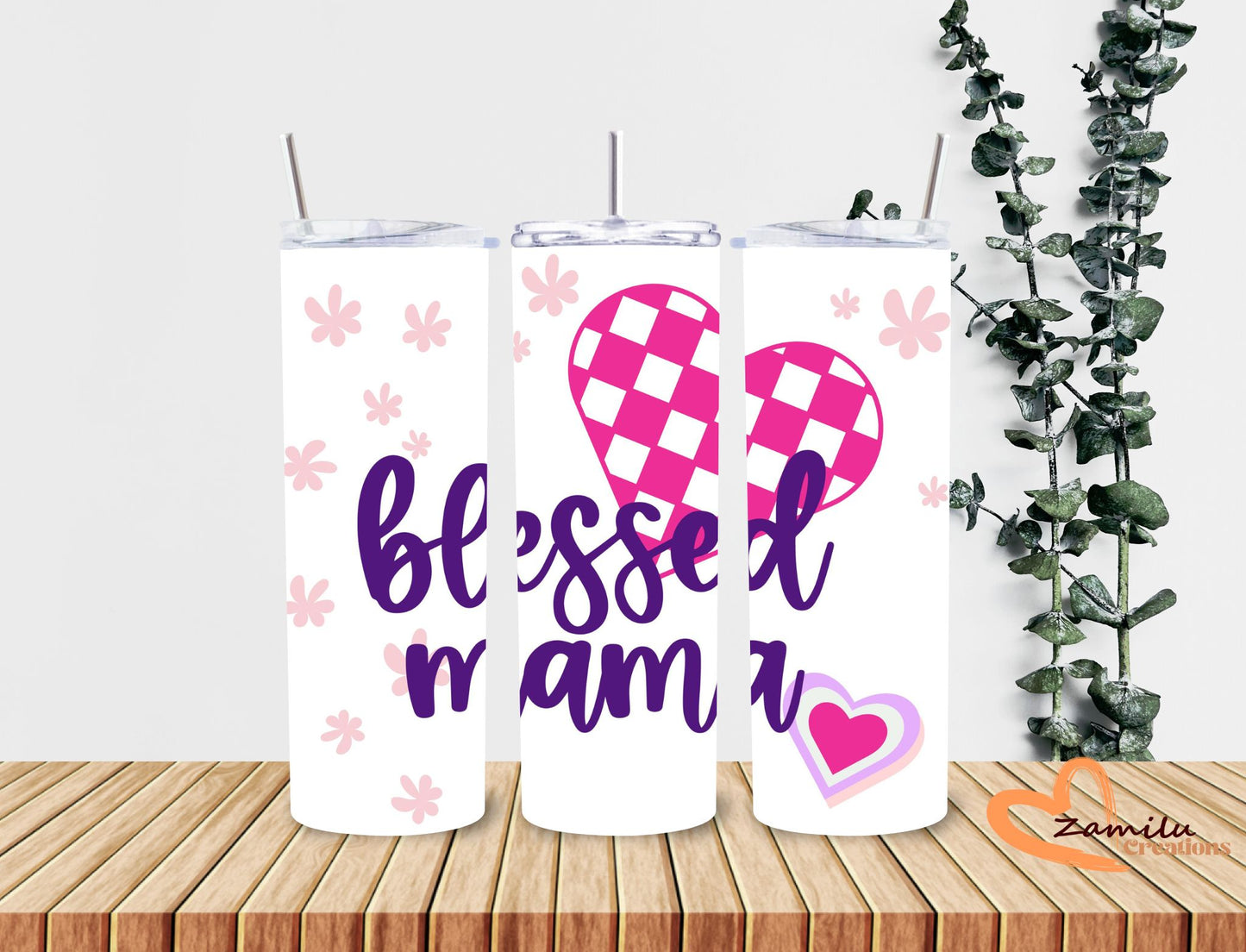 Blessed mama! 20 oz Tumbler