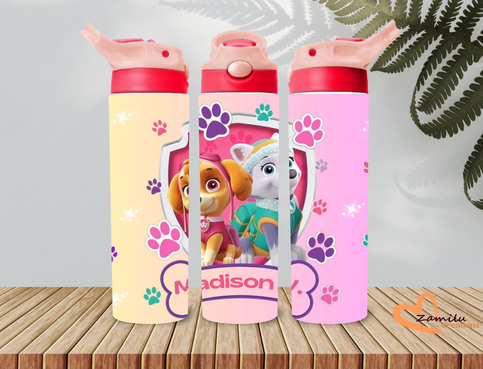 Personalized Paw Patrol Tumbler – 20 Oz Skye Edition 🐶