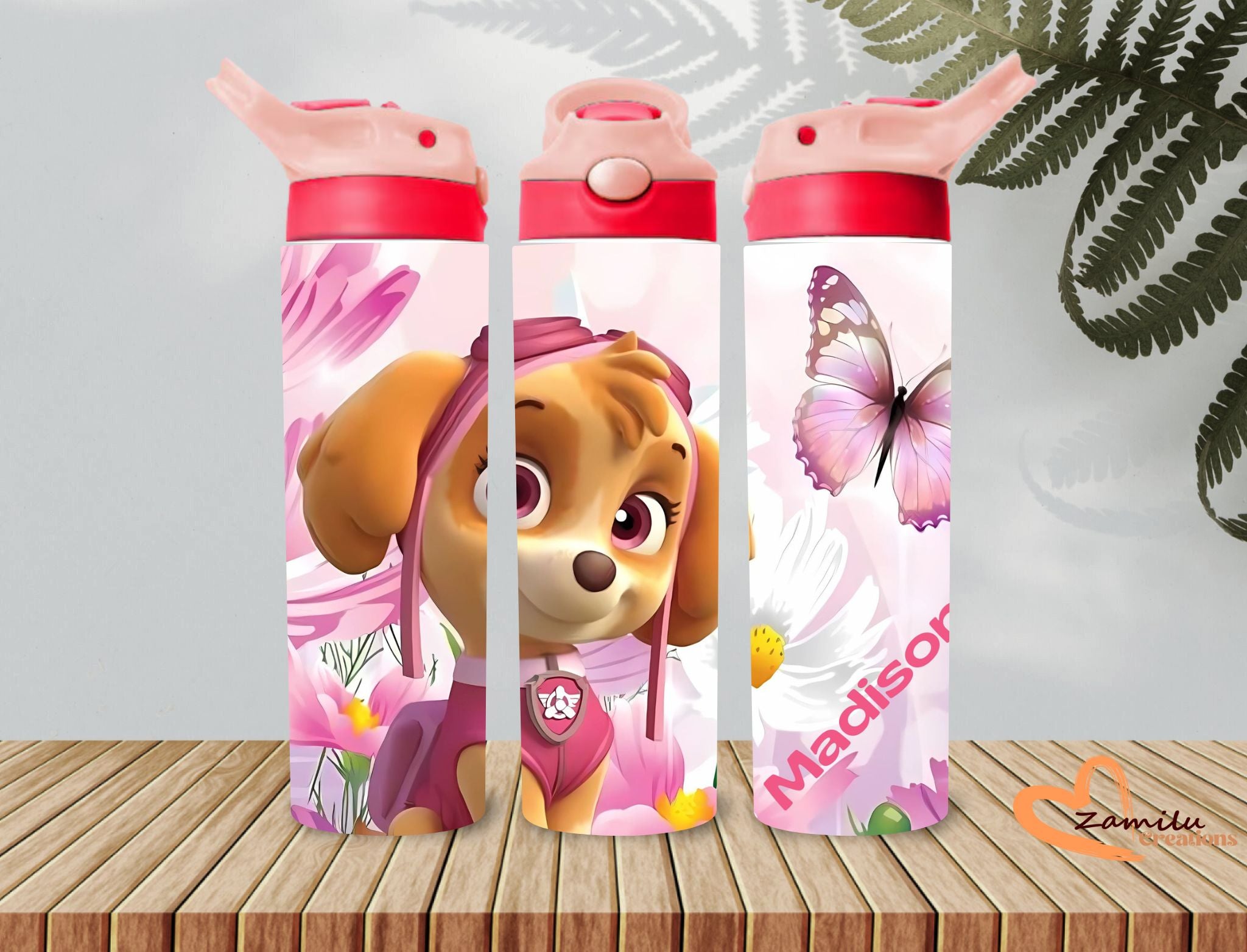 Personalized Paw Patrol Tumbler – 20 Oz Skye Edition 🐶