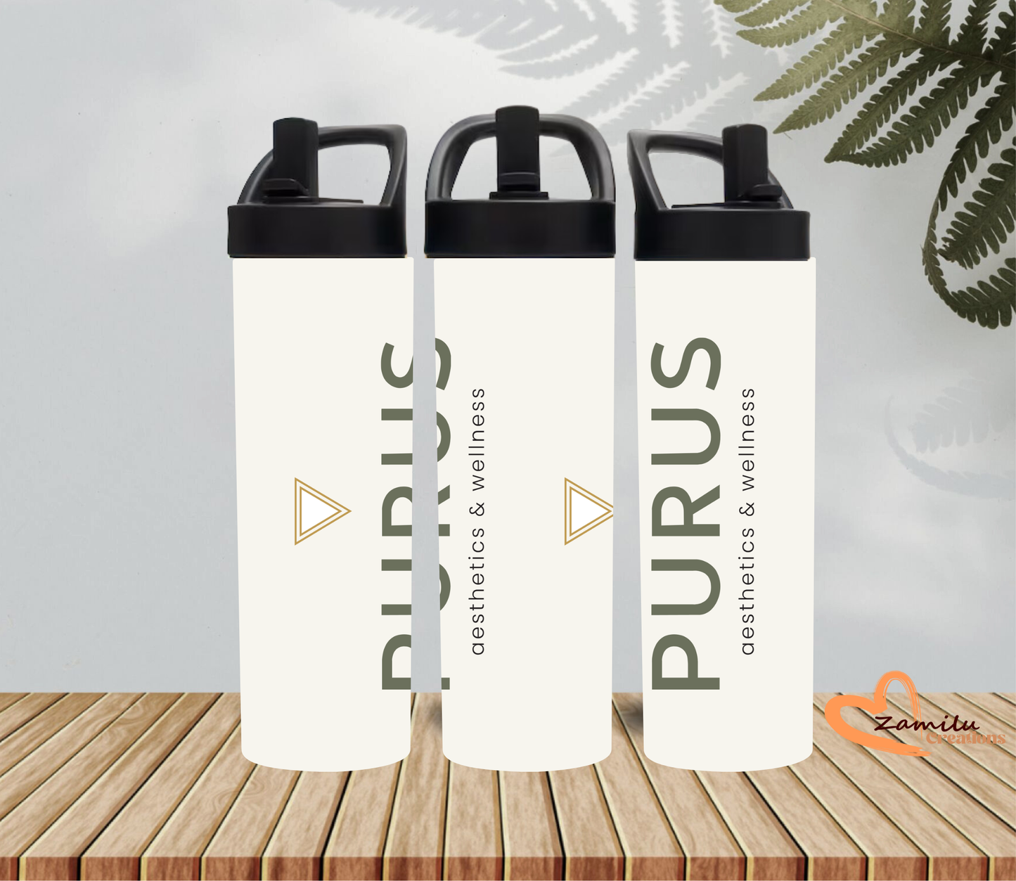 Personalized Business Logo Tumbler – 20 oz Custom Stainless Steel Cup, Corporate Branding Drinkware