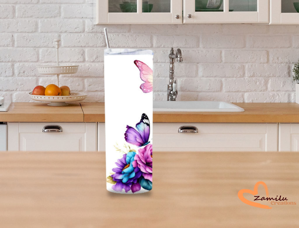 Beautiful 20 oz Personalized Tumbler