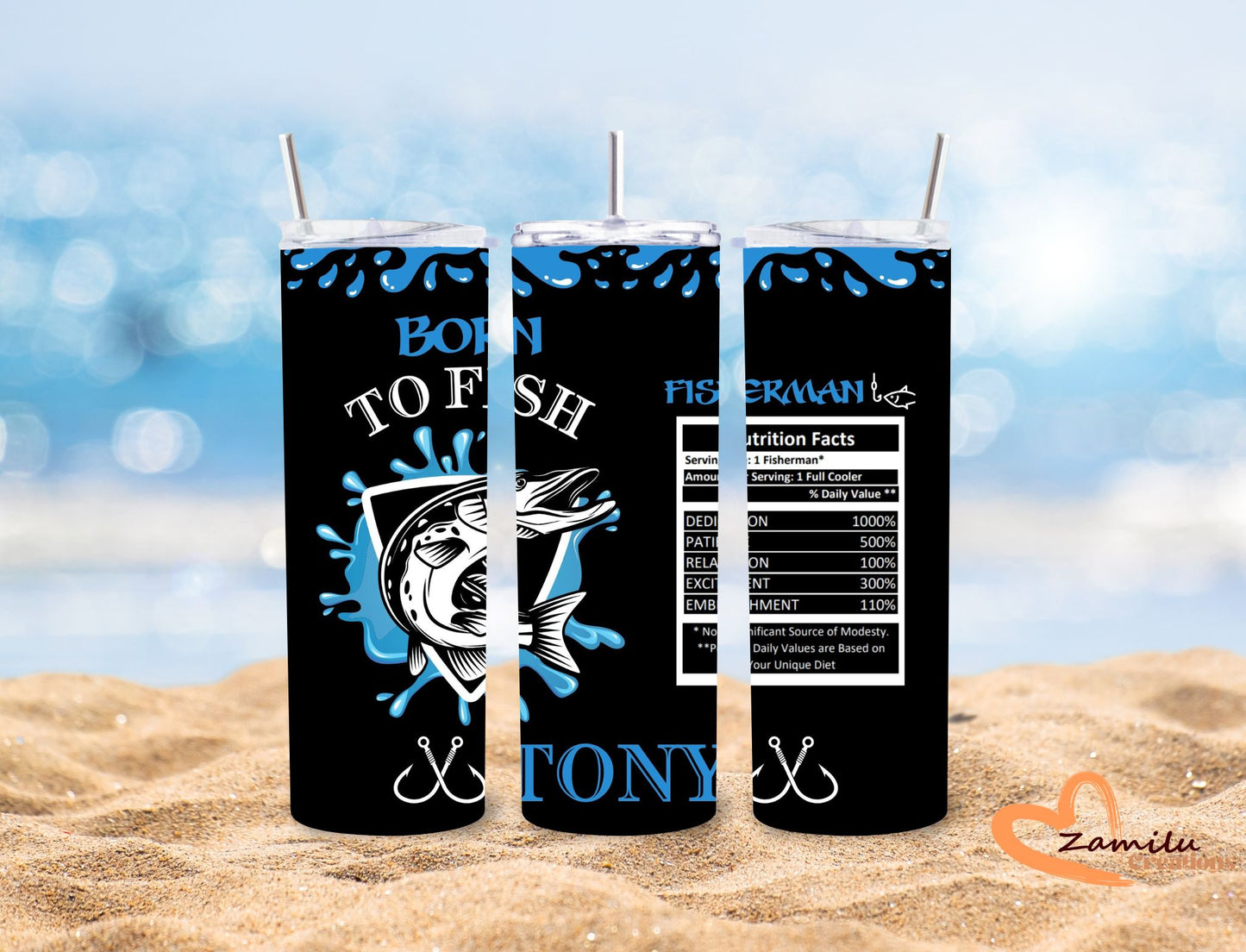 20 oz FISHERMAN Tumbler