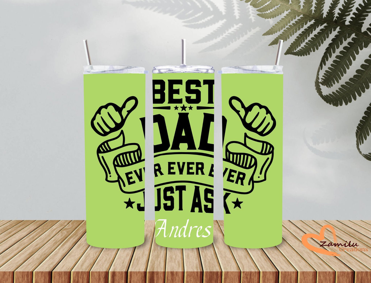 20 oz Best Dad -  Father's day