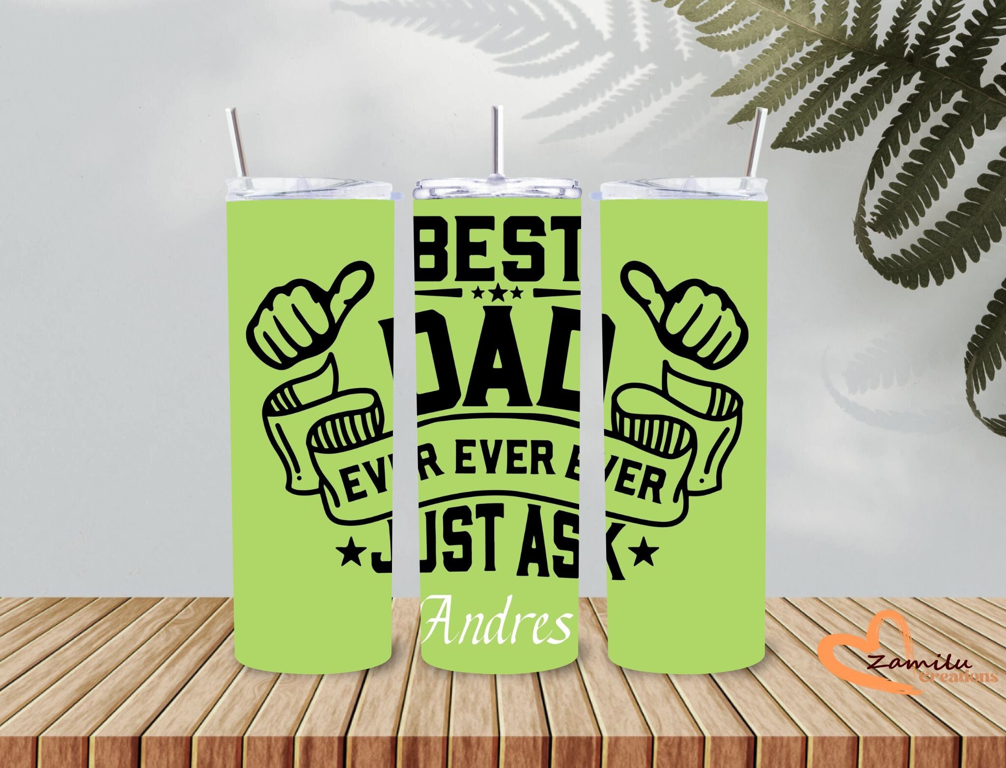 20 oz Best Dad -  Father's day