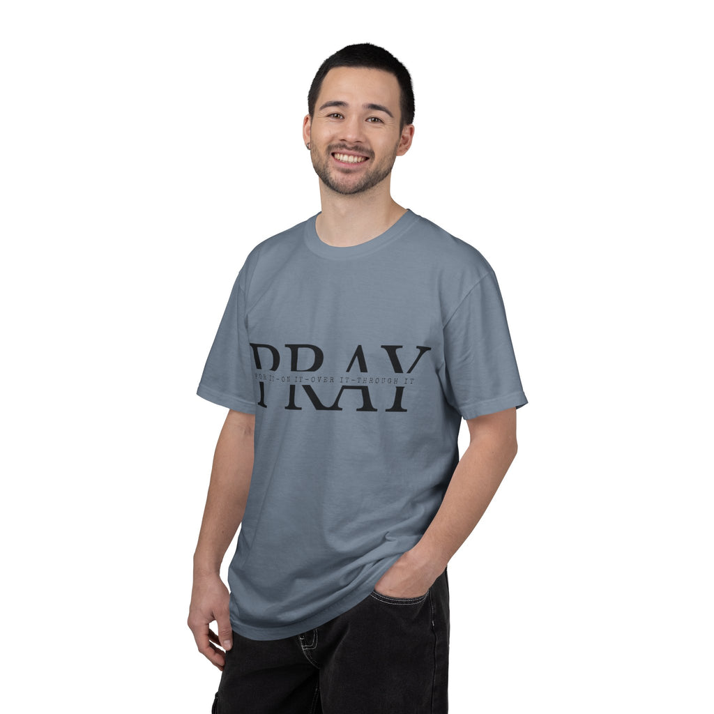 PRAY Christian Faith T-Shirt – Inspirational Religious Shirt, Faith Based Graphic Tee