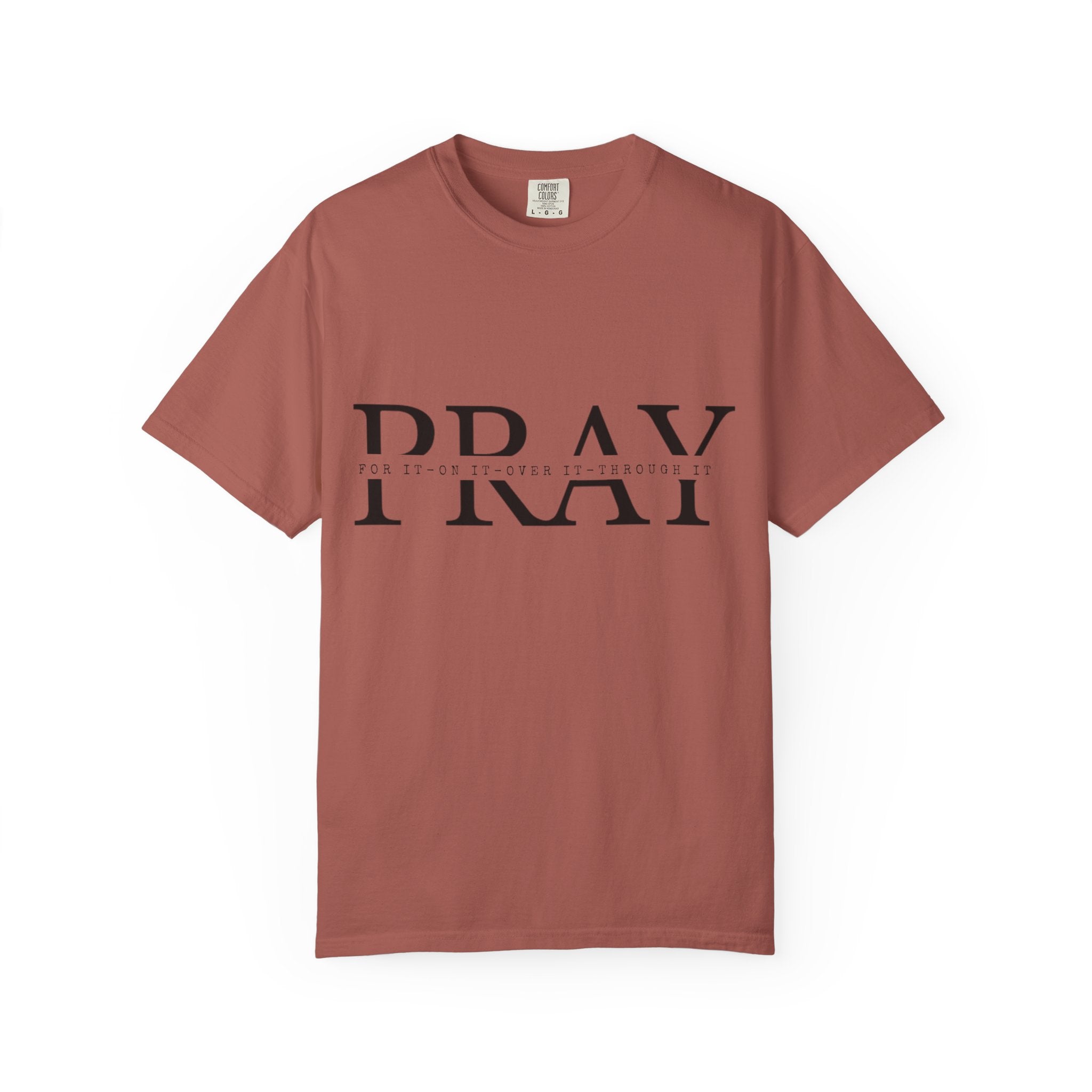 PRAY Christian Faith T-Shirt – Inspirational Religious Shirt, Faith Based Graphic Tee