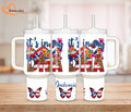 30Oz - 40 oz personalized tumbler with handle, Puerto Rico