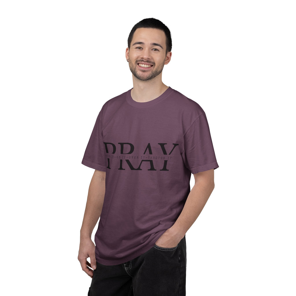 PRAY Christian Faith T-Shirt – Inspirational Religious Shirt, Faith Based Graphic Tee