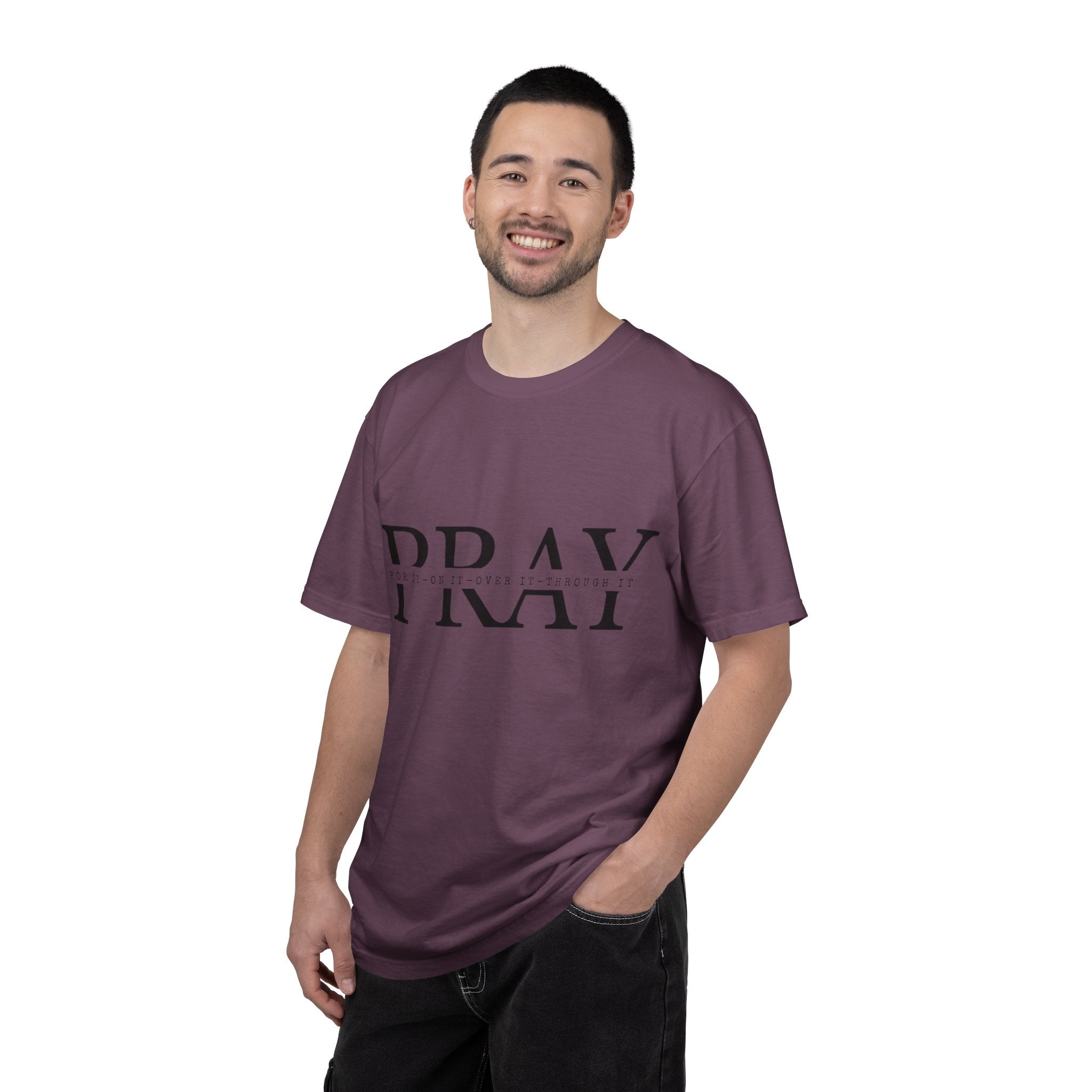 PRAY Christian Faith T-Shirt – Inspirational Religious Shirt, Faith Based Graphic Tee
