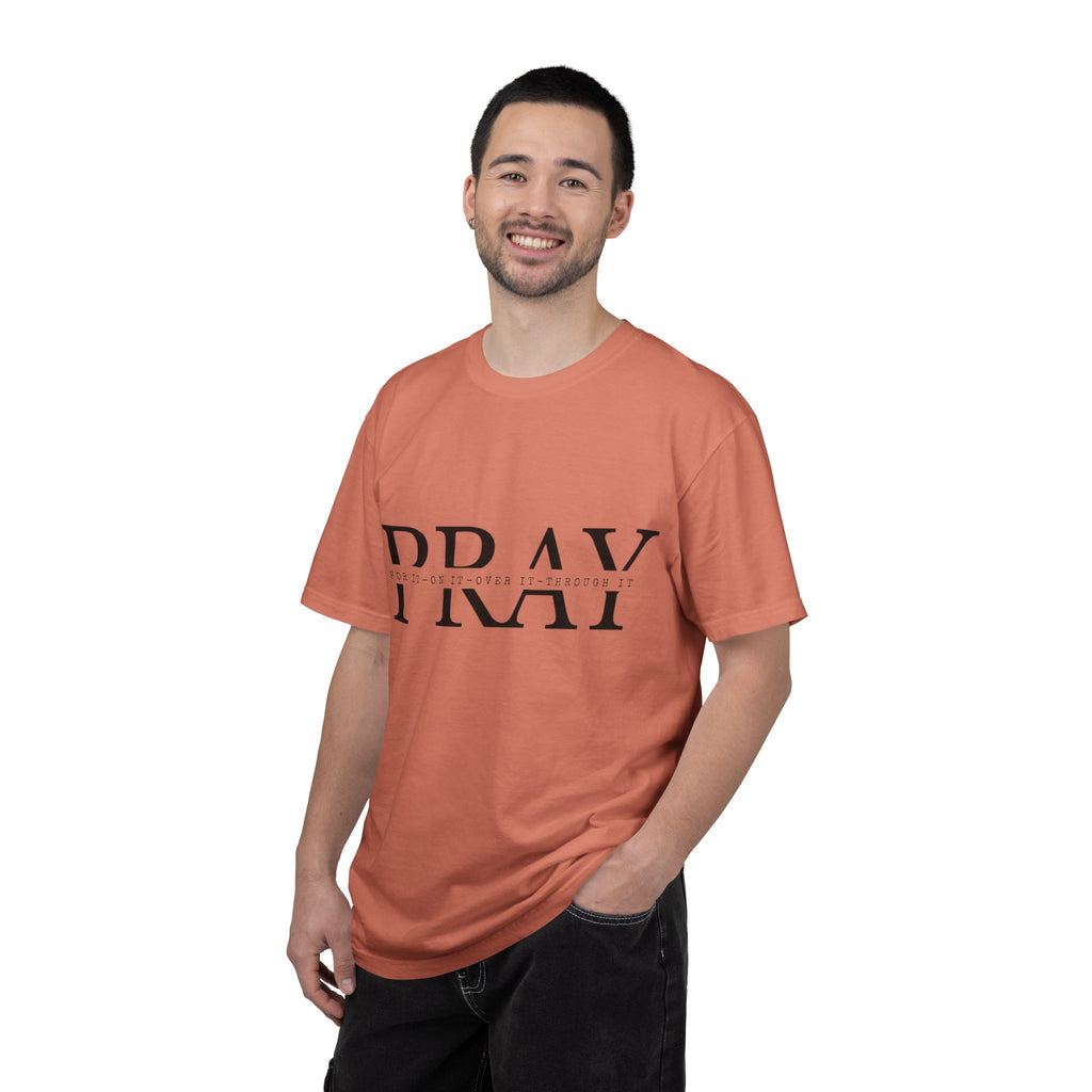 PRAY Christian Faith T-Shirt – Inspirational Religious Shirt, Faith Based Graphic Tee