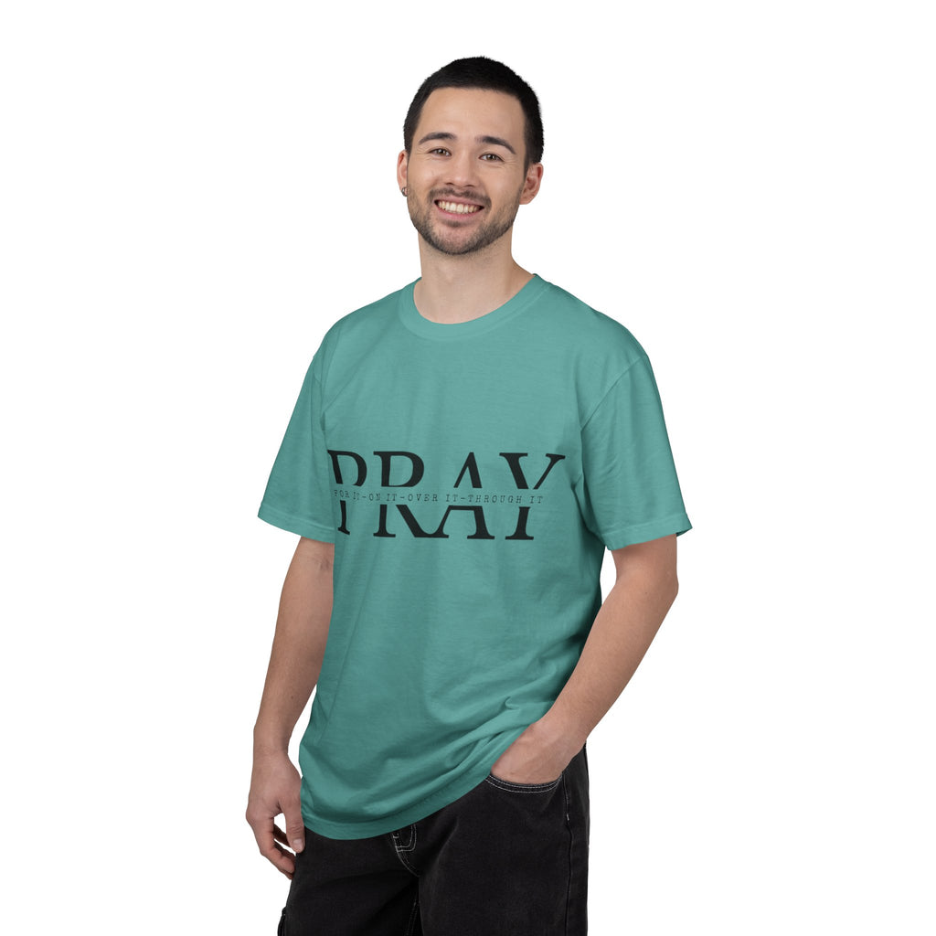 PRAY Christian Faith T-Shirt – Inspirational Religious Shirt, Faith Based Graphic Tee