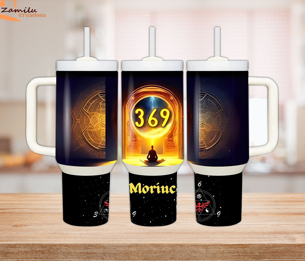 369 Manifestation Mug – Your Personalized Spiritual Companion! custom tumblers
