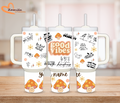 Daily reminders  tumbler, 30 oz- 40 Oz tumbler with handle