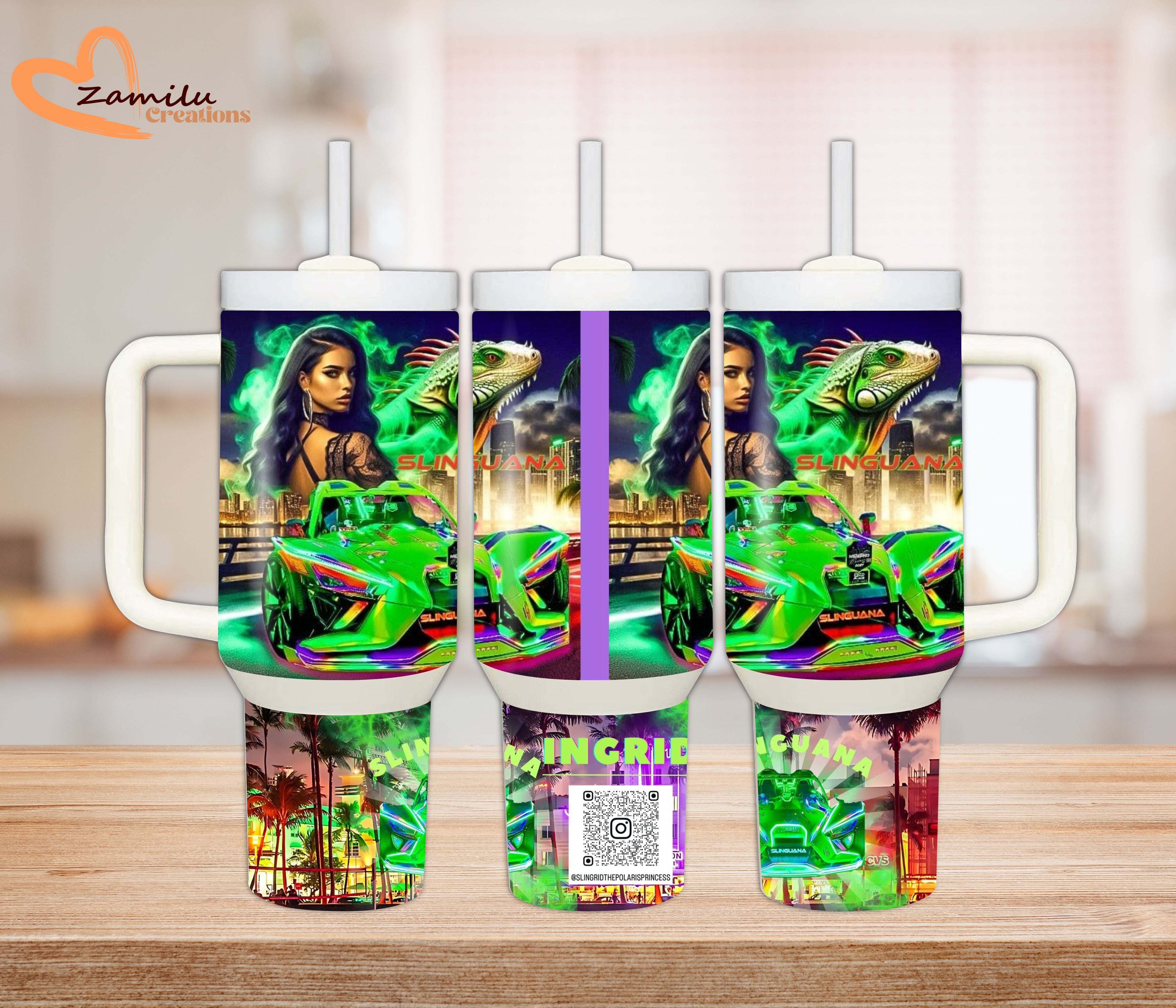 Custom Slingshot Tumbler – Bold, Vibrant, and Personalized!