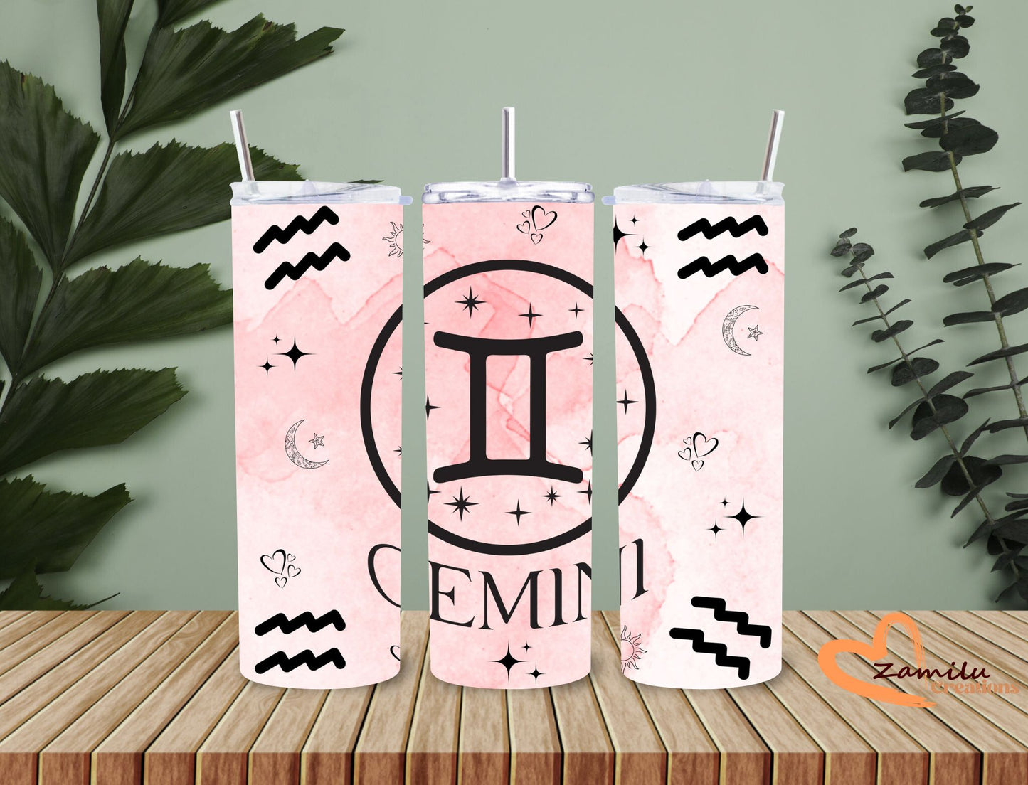 20 oz Gemini, Zodiac Sign