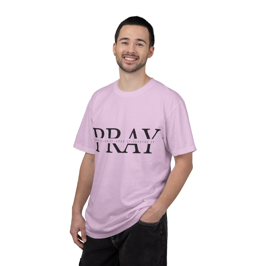 PRAY Christian Faith T-Shirt – Inspirational Religious Shirt, Faith Based Graphic Tee
