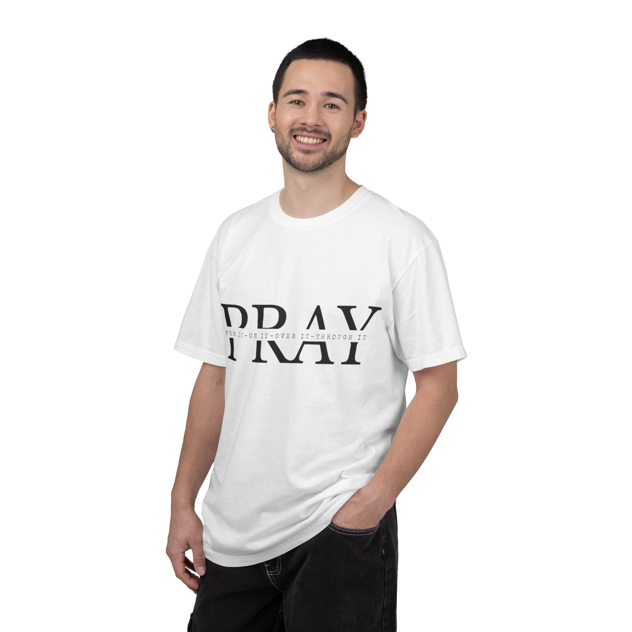 PRAY Christian Faith T-Shirt – Inspirational Religious Shirt, Faith Based Graphic Tee