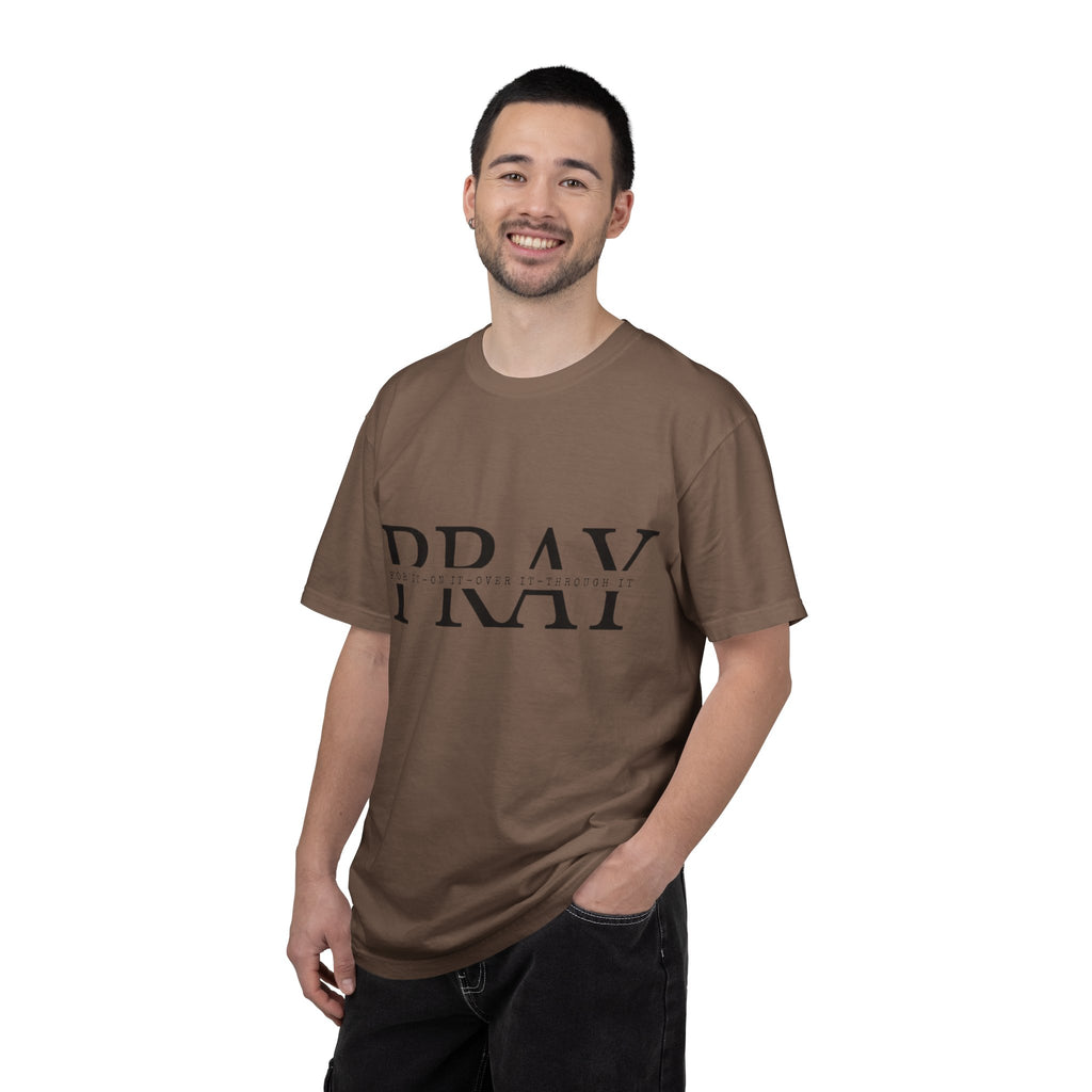 PRAY Christian Faith T-Shirt – Inspirational Religious Shirt, Faith Based Graphic Tee