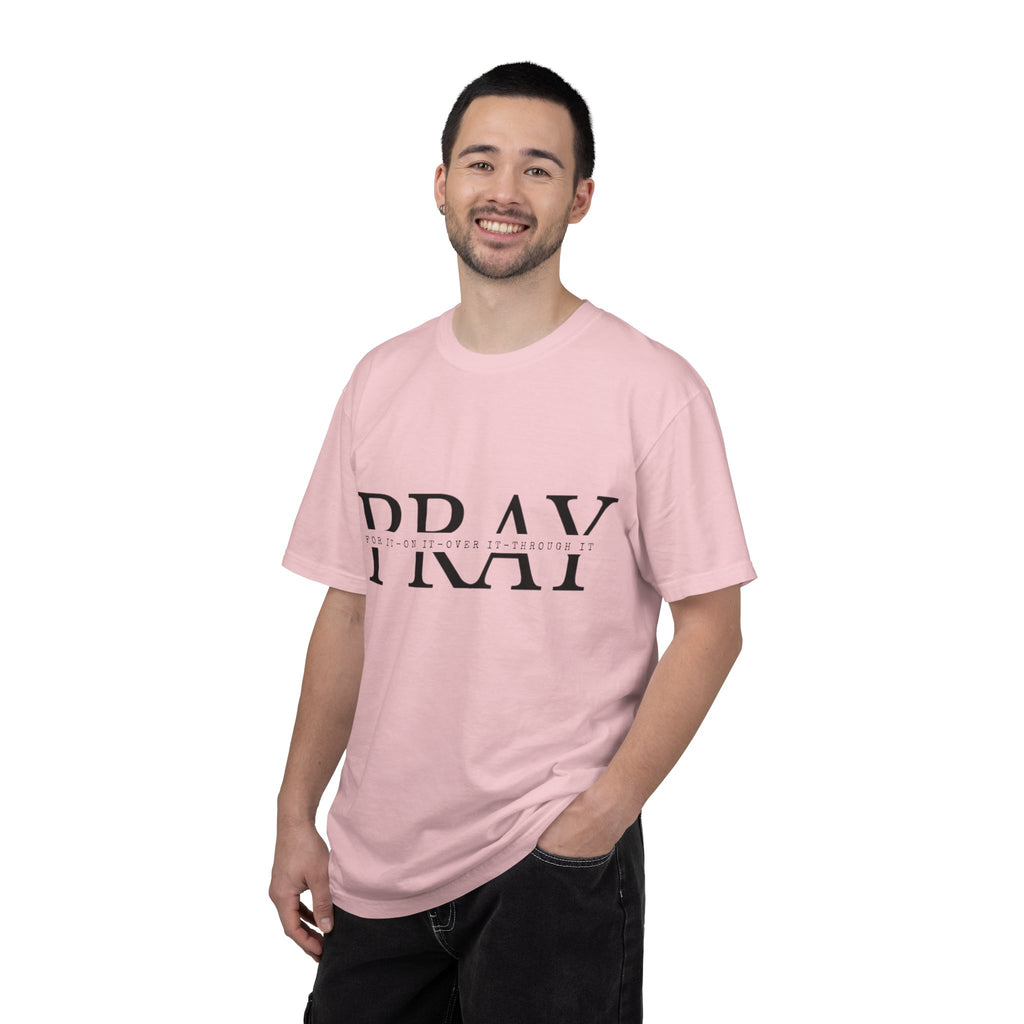 PRAY Christian Faith T-Shirt – Inspirational Religious Shirt, Faith Based Graphic Tee
