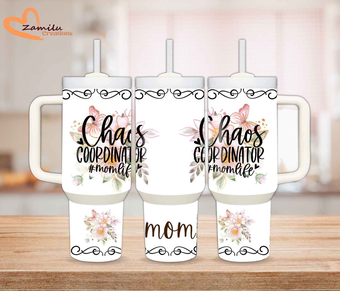 Chaos Coordinator personalized tumbler, 30 oz- 40 Oz custom tumbler