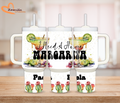 “I Need A Huge Margarita” Tumbler 30oz & 40oz | Funny Margarita Cup with Handle | Personalized Name Option | Summer Party Drink Tumbler