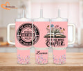 Personalized Retirement Tumbler for Women – “Just One More Chapter” Stainless Steel Water Bottle, Custom Retirement Gift